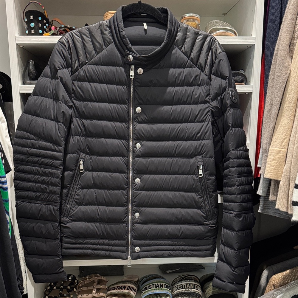 Moncler Men's Black Quilted Jacket